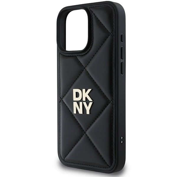 DKNY siūtas logotipo dėklas iPhone 16 Pro Max - juodas - Image 6