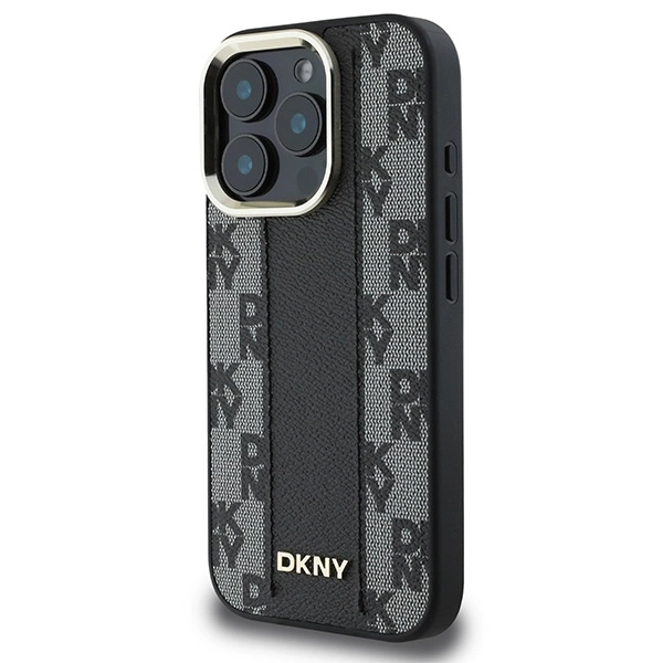 DKNY languotas raštas MagSafe iPhone 16 Pro dėklas - juodas - Image 2