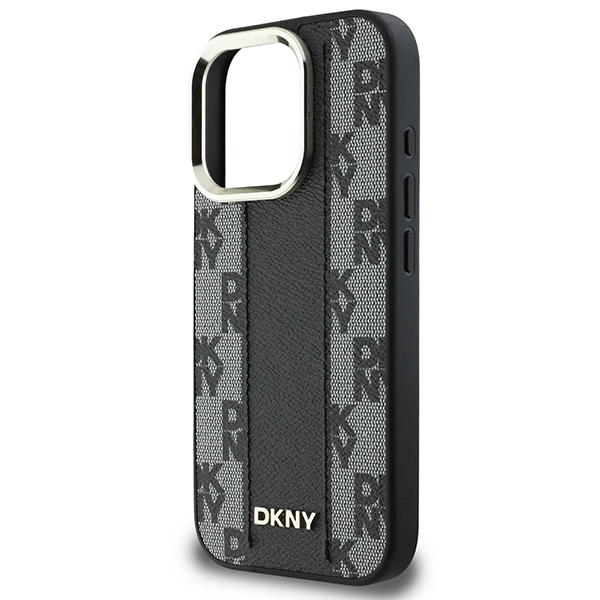 DKNY languotas raštas MagSafe iPhone 16 Pro dėklas - juodas - Image 6