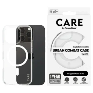 CARE by PanzerGlass Flagship Case iPhone 16 Pro 6.3"" black/black MagSafe 1346
