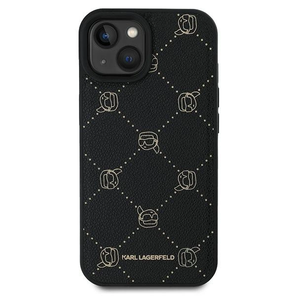 Karl Lagerfeld Karl galva MagSafe dėklas iPhone 15 Plus - juodas - Image 3