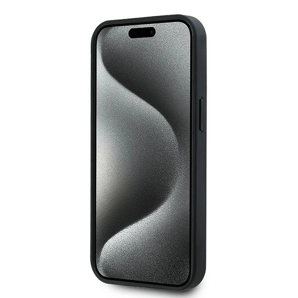 Karl Lagerfeld Karl galva MagSafe dėklas iPhone 15 Plus - juodas - Image 5