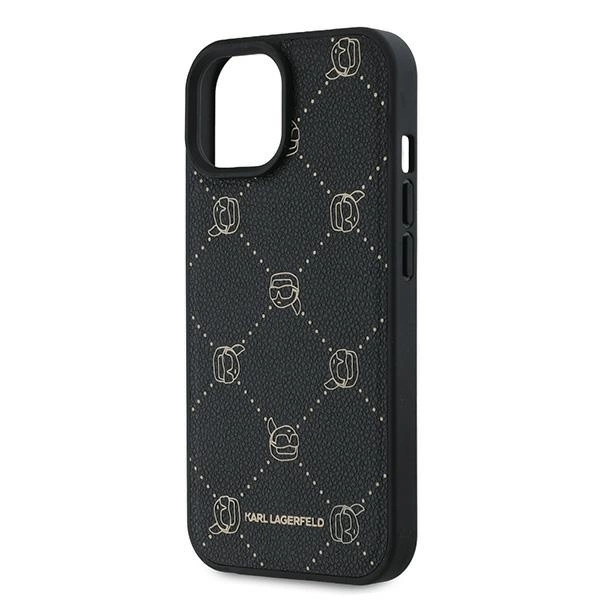 Karl Lagerfeld Karl galva MagSafe dėklas iPhone 15 Plus - juodas - Image 6