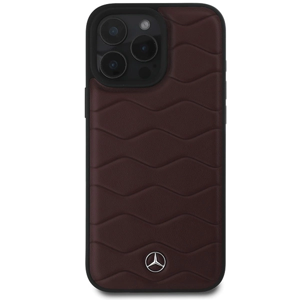 Mercedes MB bangos odinis dėklas iPhone 16 Pro Max - raudonas - Image 3