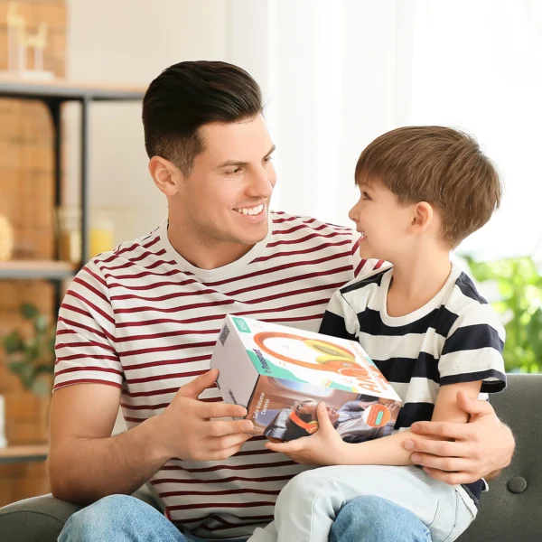 Tronsmart KH03 Belaidės ausinės su ANC, vaikams, saugios – oranžinės - Image 16