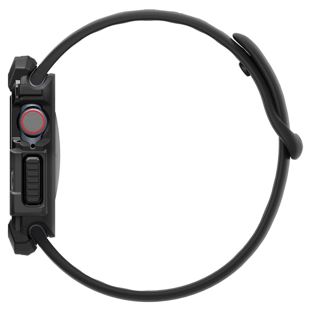 Spigen Rugged Armor dėklas Apple Watch 10 (42 mm) – juodas - Image 6