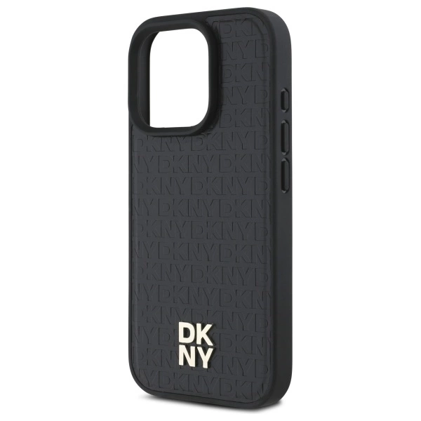 DKNY Repeat Pattern Stack Logo MagSafe dėklas iPhone 16 Pro - juodas - Image 6