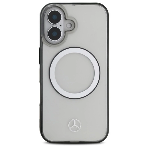 Mercedes Printed Logo MagSafe dėklas iPhone 16 - skaidrus - Image 3