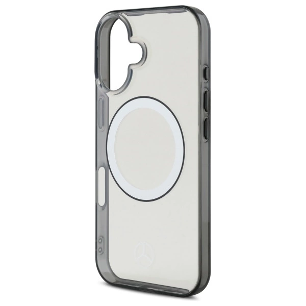 Mercedes Printed Logo MagSafe dėklas iPhone 16 - skaidrus - Image 6