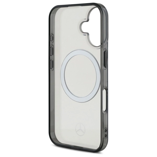 Mercedes Printed Logo MagSafe dėklas iPhone 16 - skaidrus - Image 7