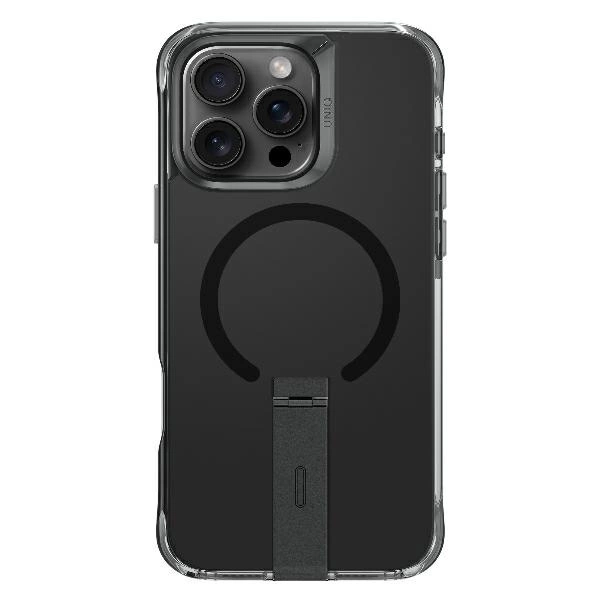 Uniq Eleva su Vertica stoveliu dėklas iPhone 16 Pro - juodas - Image 2