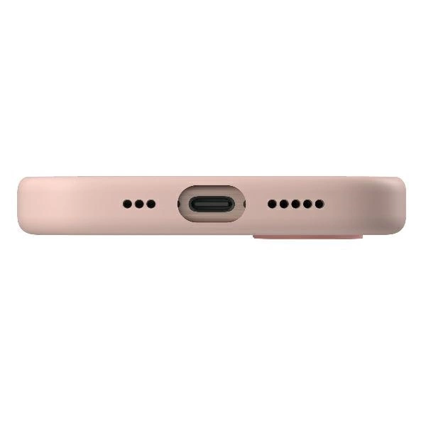 Uniq Lino Hue Magclick įkrovimo dėklas iPhone 16 Pro - rožinis - Image 4