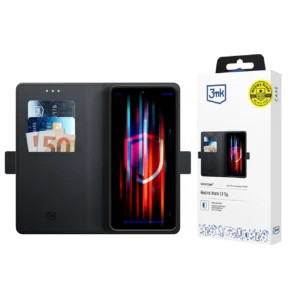 3mk Wallet Case for Xiaomi Redmi Note 13 5G - Black