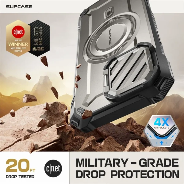 Supcase UB XT Mag dėklas su MagSafe iPhone 16 Pro – pilkas - Image 2
