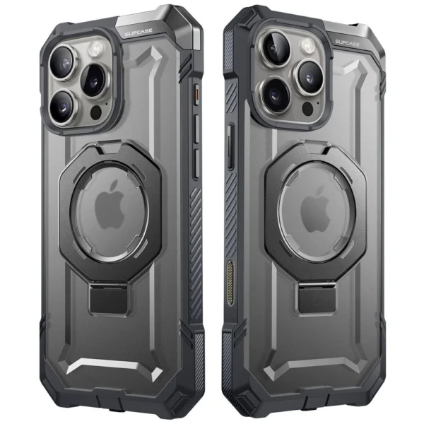 Supcase UB Grip Mag dėklas su MagSafe iPhone 16 Pro Max – pilkas - Image 2