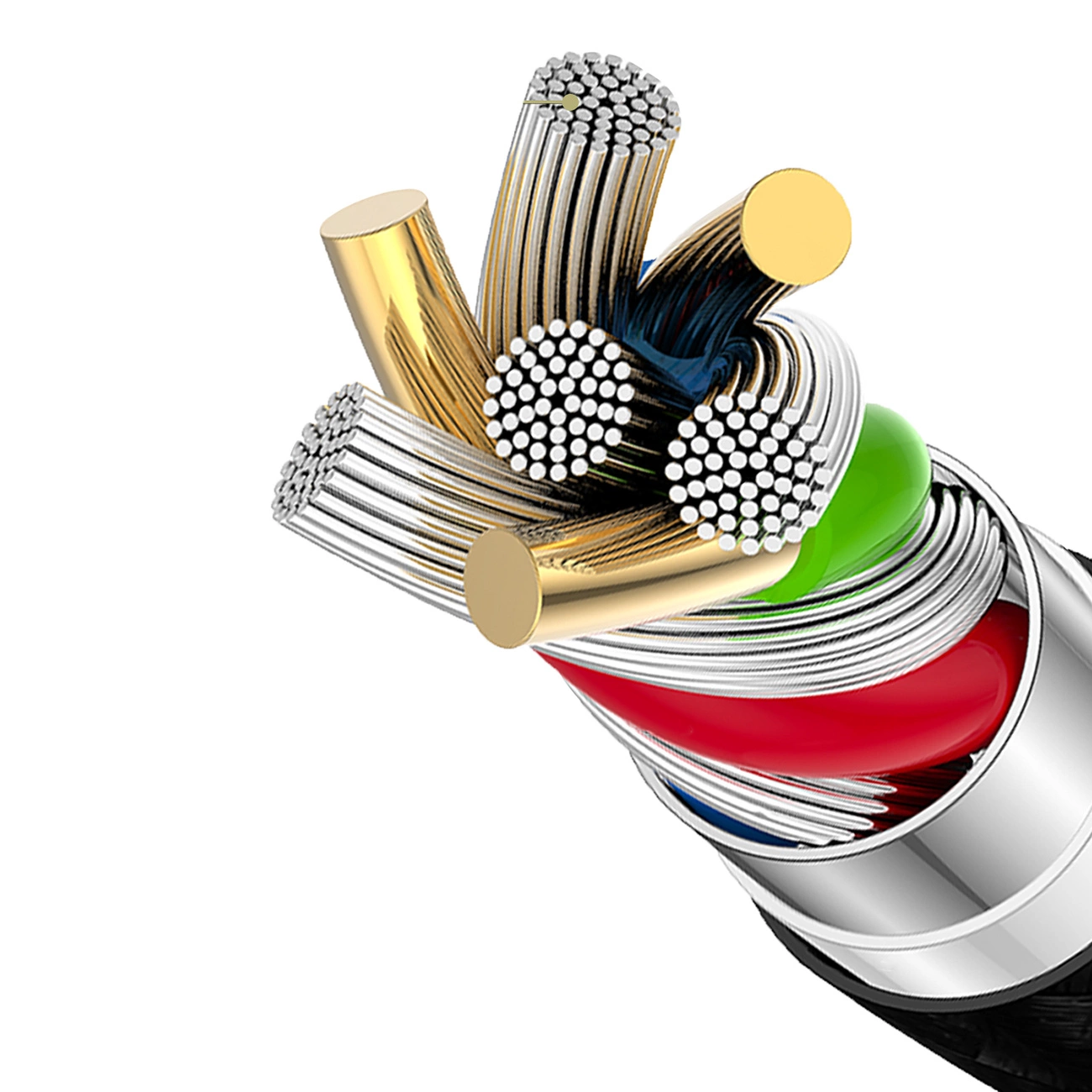 Dudao L3CL USB-C – Lightning 30W pintas kabelis 1,2 m – juodas - Image 4