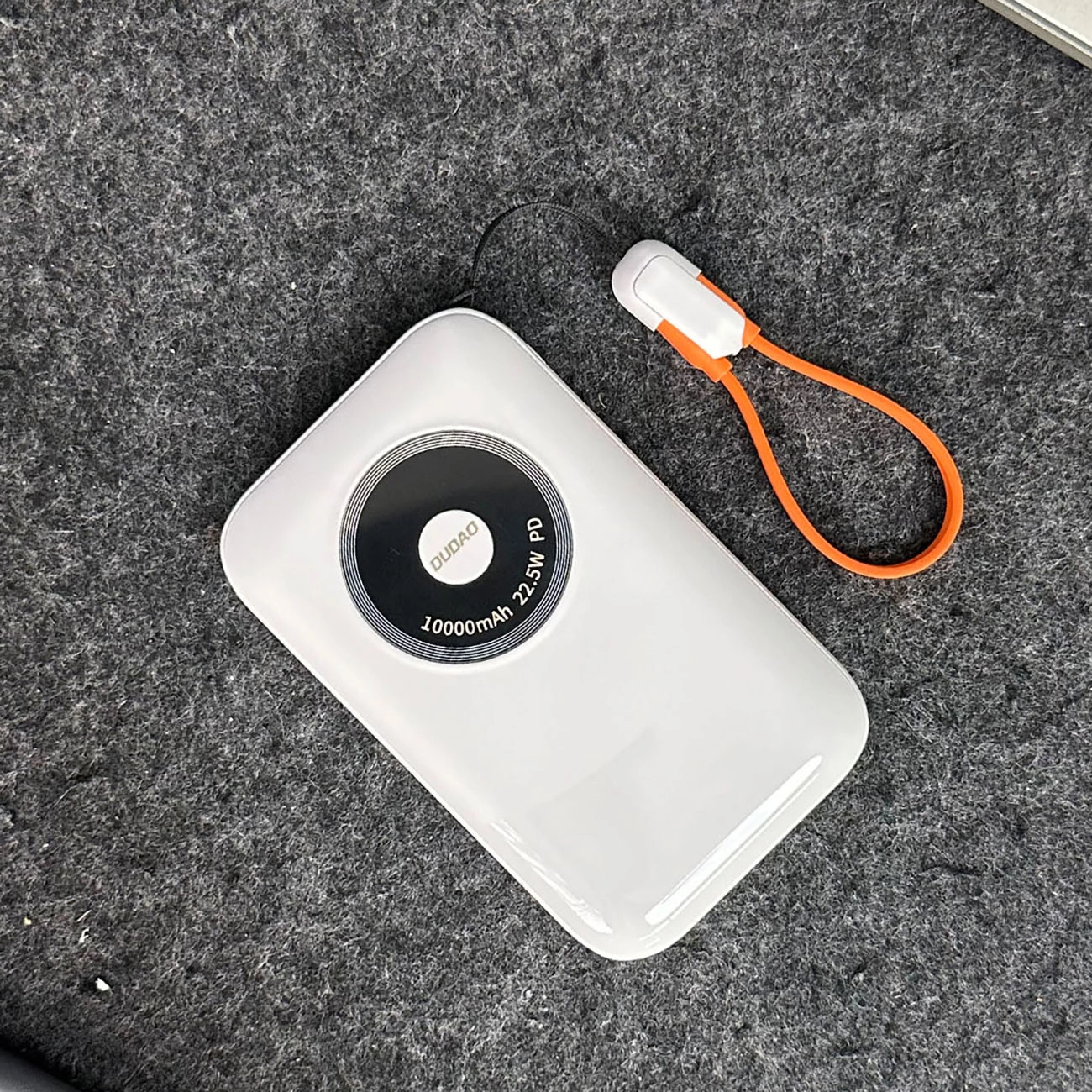 Powerbank Dudao K21 Mini 10000 mAh 22,5W USB-A / USB-C – smėlio - Image 2