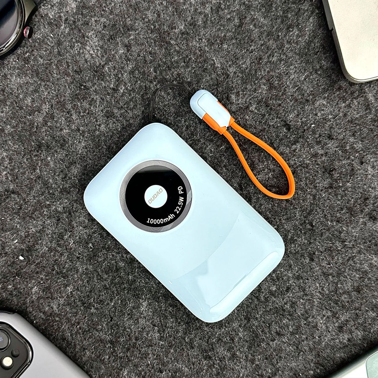 Powerbank Dudao K21 Mini 10000 mAh 22,5W USB-A / USB-C – mėlynas - Image 4