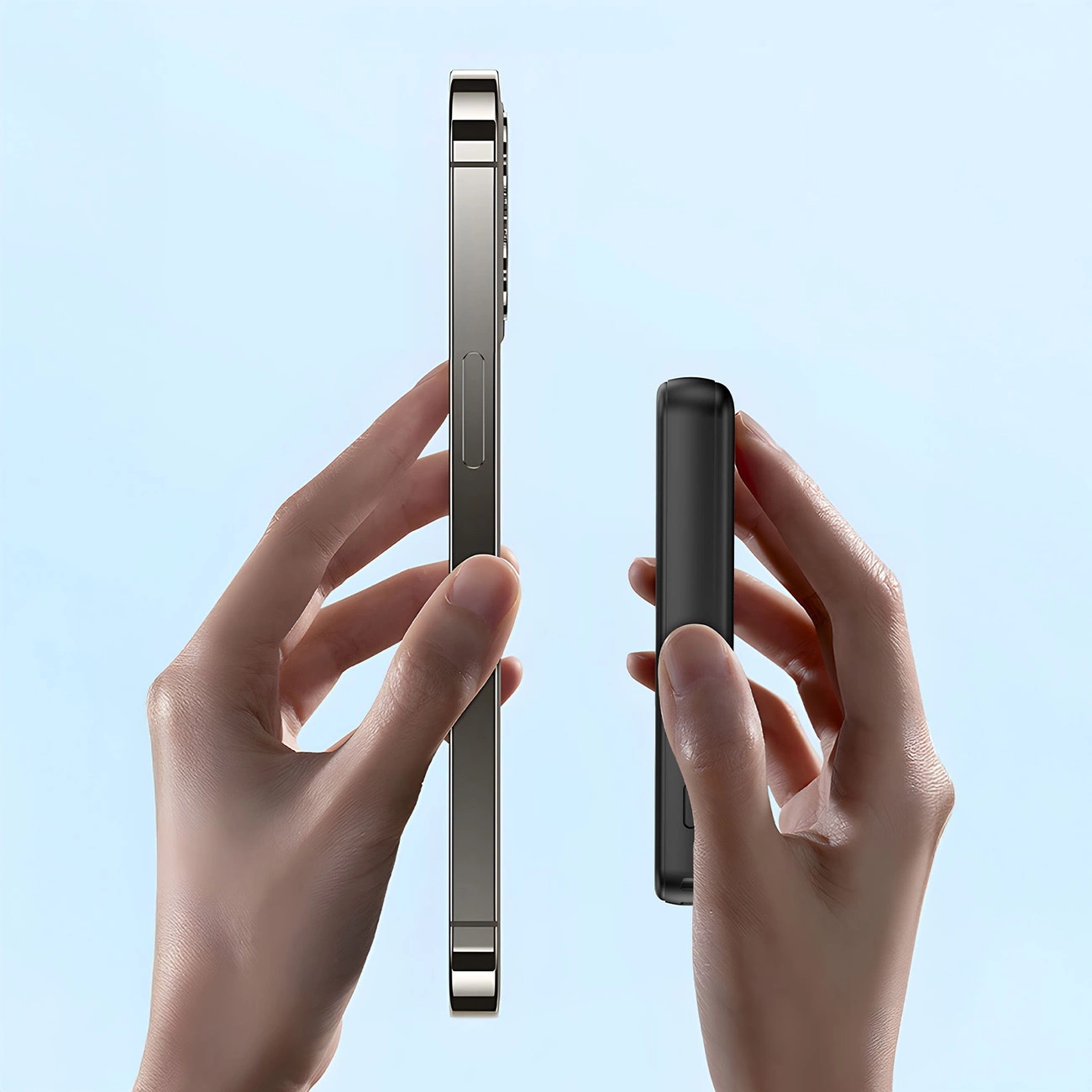 Powerbank Dudao K14S+ 10000 mAh 20W USB-A / USB-C / MagSafe su stoveliu – juodas - Image 4