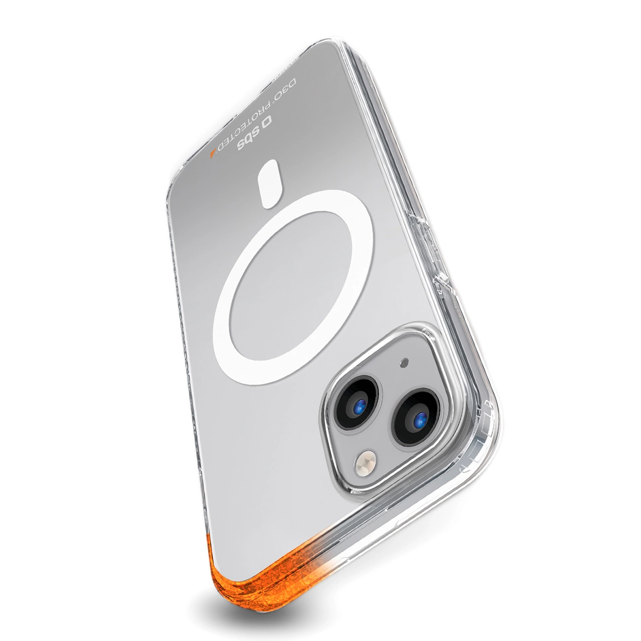 SBS D3O MagSafe dėklas iPhone 15 – skaidrus - Image 3