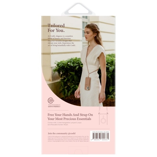 Uniq Coehl Celest magnetinis įkrovimo dėklas iPhone 16 Pro Max – perlamutrinis - Image 7