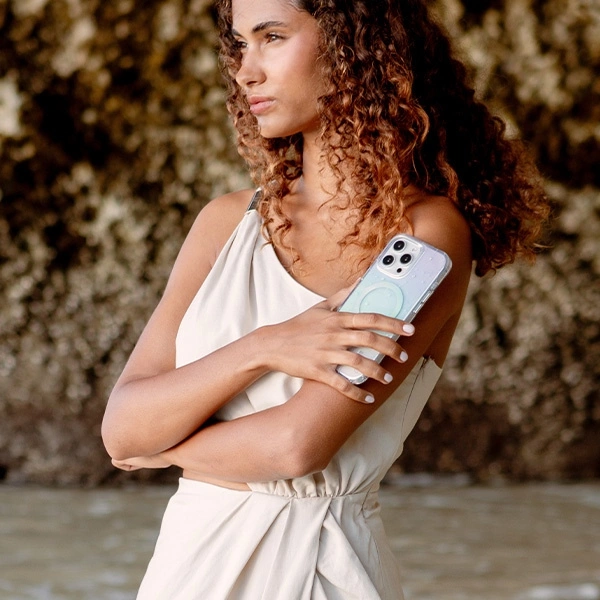 Uniq Coehl Celest magnetinis įkrovimo dėklas iPhone 16 Pro Max – perlamutrinis - Image 8