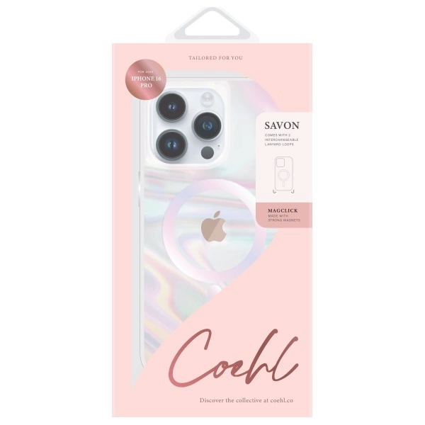 Uniq Coehl Savon magnetinis įkrovimo dėklas iPhone 16 Pro – skaidrus - Image 6