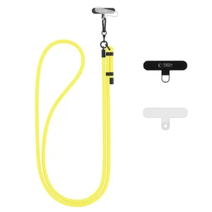 Tech-Protect C1S Rope Crossbody Strap Leash - Yellow