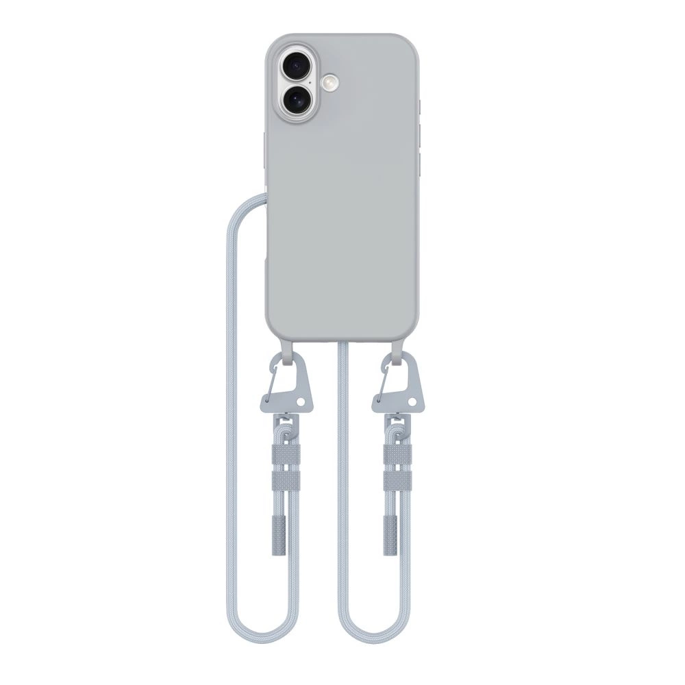Tech-Protect MagNecklace MagSafe dėklas iPhone 16 – pilkas - Image 2