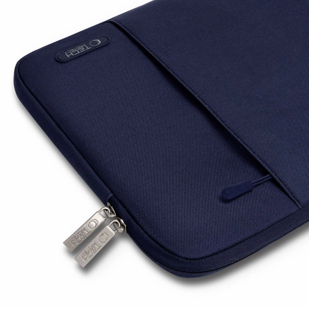 Tech-Protect Sleeve dėklas nešiojamam kompiuteriui 13–14 – tamsiai mėlynas - Image 2