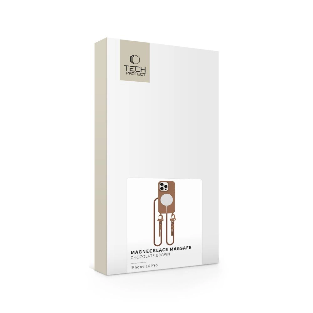 Tech-Protect MagNecklace MagSafe dėklas iPhone 14 Pro – rudas - Image 6