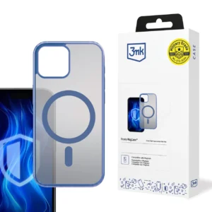 3mk Frosty MagCase Blue Case for Apple iPhone 15 Plus - blue