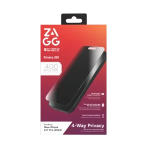 ZAGG InvisibleShield Glass Elite Privacy 360 for iPhone 16 Pro