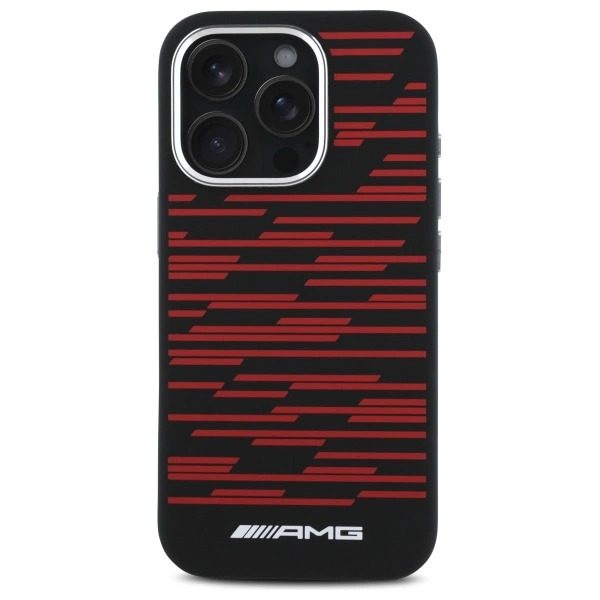AMG silikoninis MagSafe dėklas iPhone 16 Pro Max – juodas - Image 3