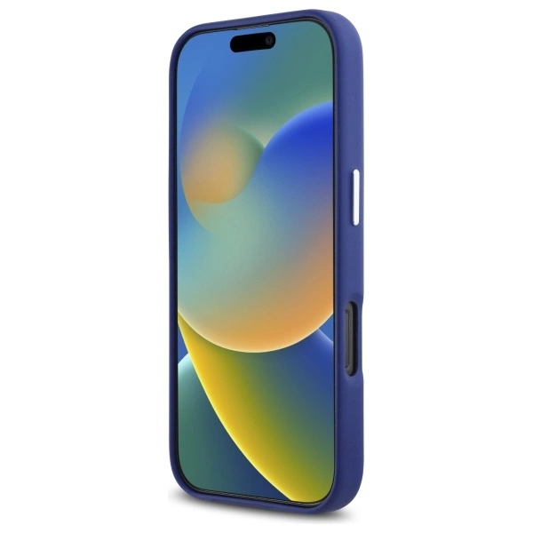 Karl Lagerfeld FW metalinė plokštelė MagSafe dėklas iPhone 16 Pro Max – mėlynas - Image 5