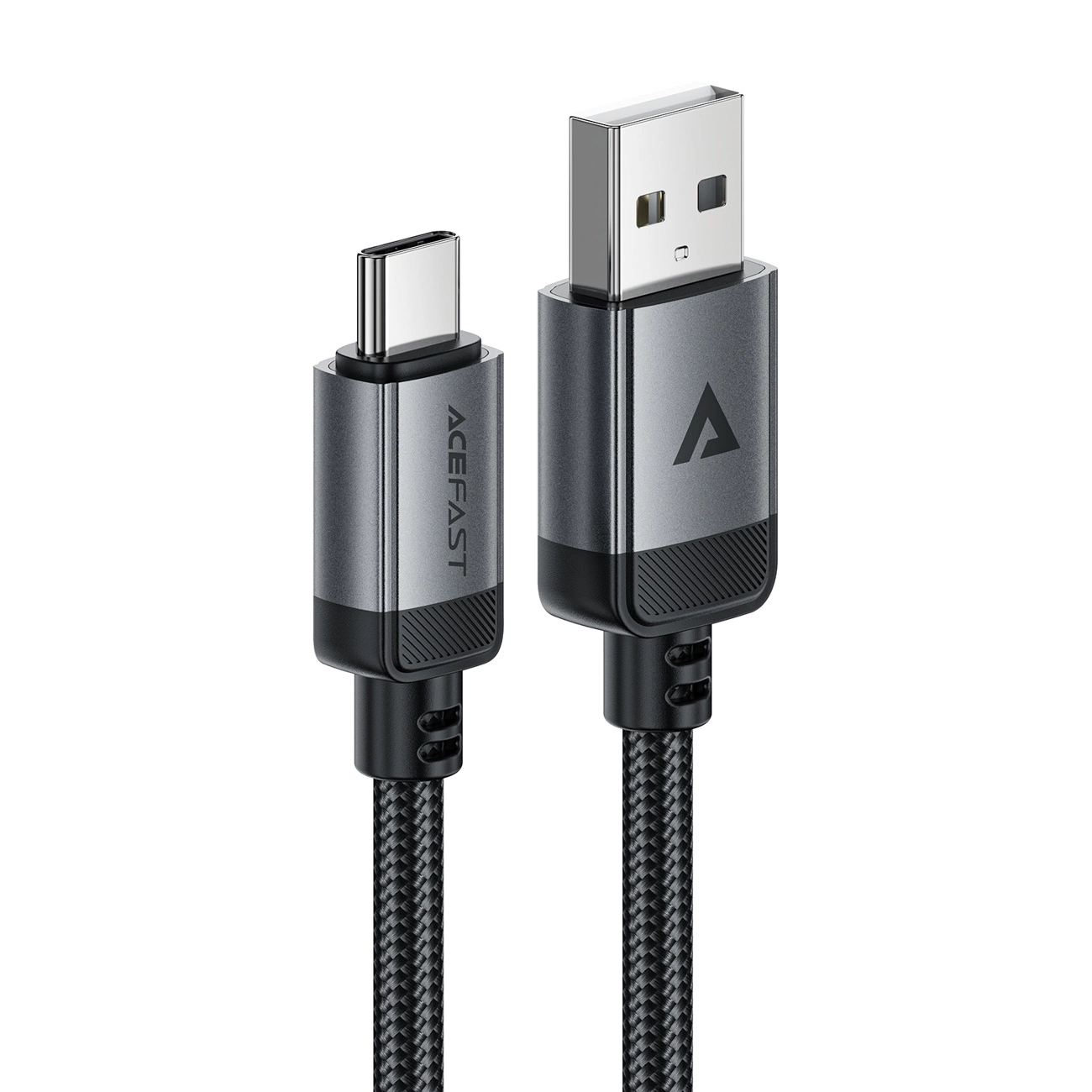 Acefast C20-04 USB-A - USB-C laidas 480Mb/s 3A 1.2m - juodas - Image 2