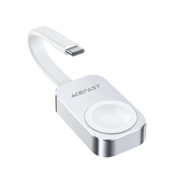 Acefast E21 5W belaidis įkroviklis Apple Watch - sidabrinis - Image 5