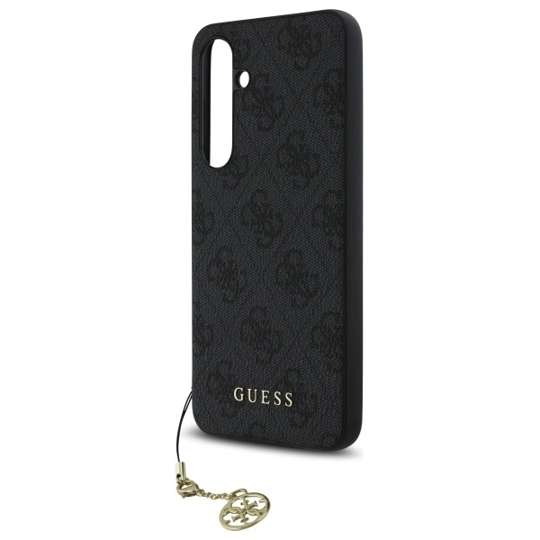 Guess GUHCS24FEGF4GGR S24 FE S721 kietas dėklas gray/gray 4G Charms kolekcija - Image 6