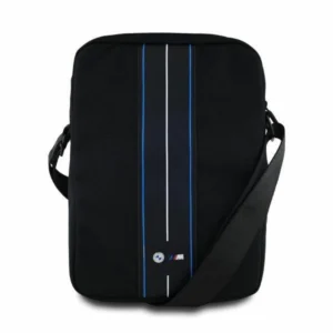 BMW Nylon Blue Stripe 10" Tablet Bag - Black