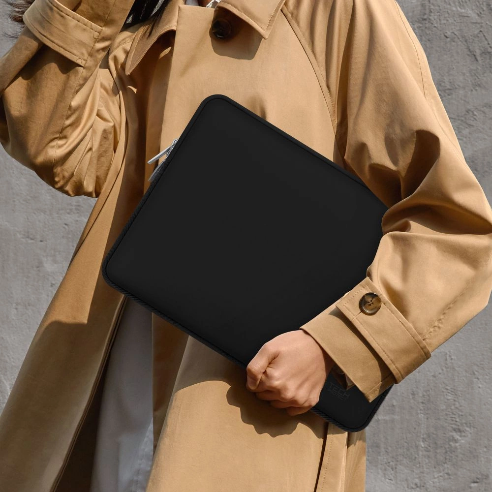 Tech-Protect Neoslim 13-14” nešiojamojo kompiuterio krepšys – juodas - Image 9