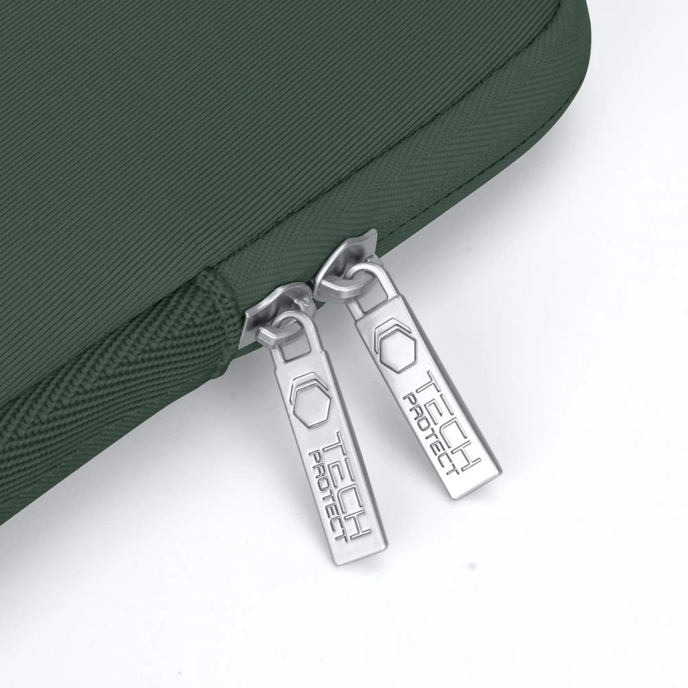 Tech-Protect Neoslim 13-14” nešiojamojo kompiuterio krepšys – žalias - Image 3