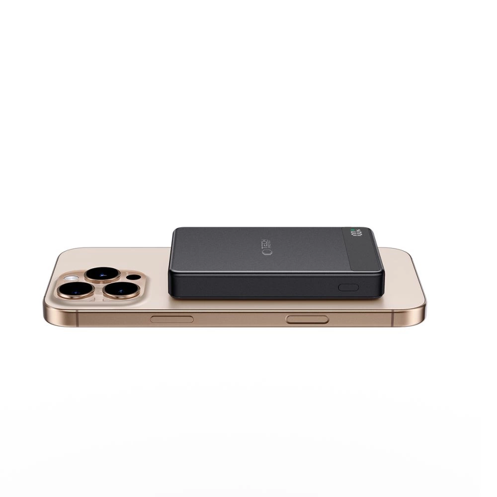 Tech-Protect PB33 LifeMag MagSafe 5000mAH išorinė baterija – juoda - Image 3