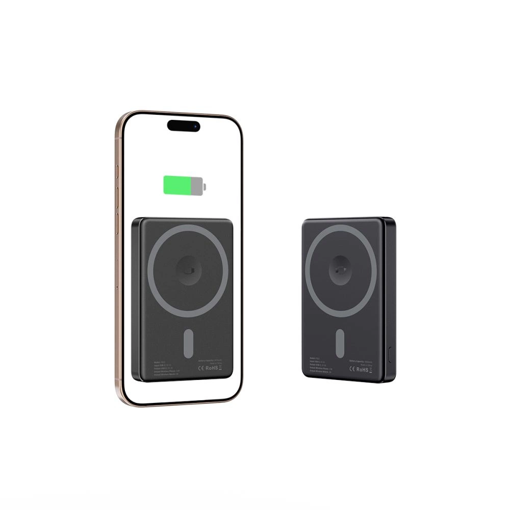 Tech-Protect PB33 LifeMag MagSafe 5000mAH išorinė baterija – juoda - Image 4