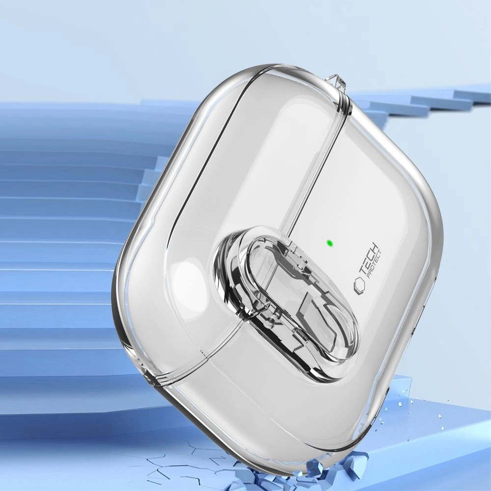 Tech-Protect Slim Hook dėklas AirPods 1 / 2 – skaidrus - Image 9