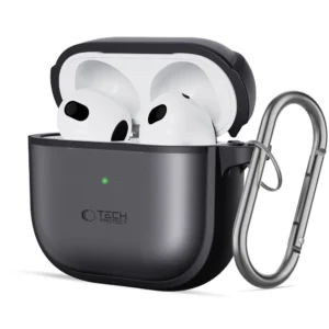 Tech-Protect Slim Hook Case for AirPods 4 - Black