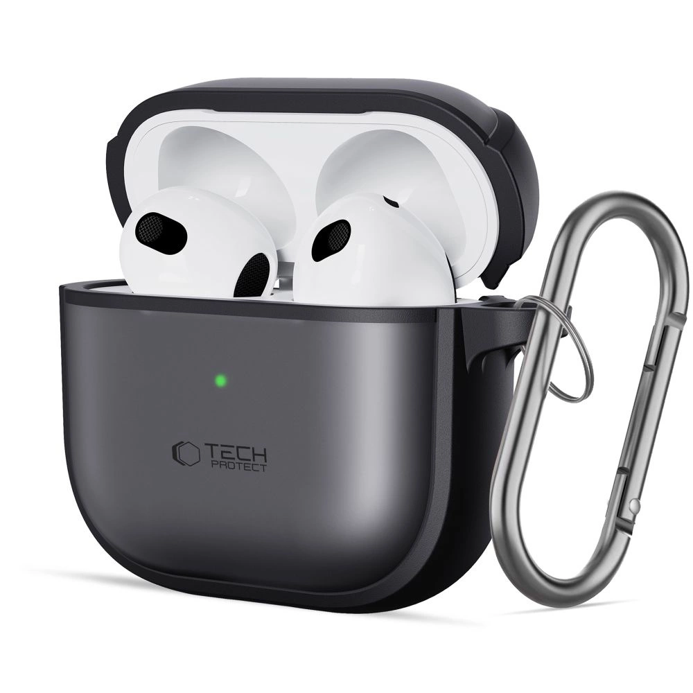 Tech-Protect Slim Hook Case for AirPods 4 - Black