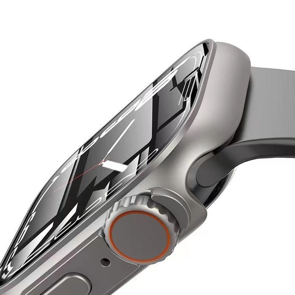 Tech-Protect Defense360 dėklas Apple Watch 46mm – juodas – oranžinis - Image 3