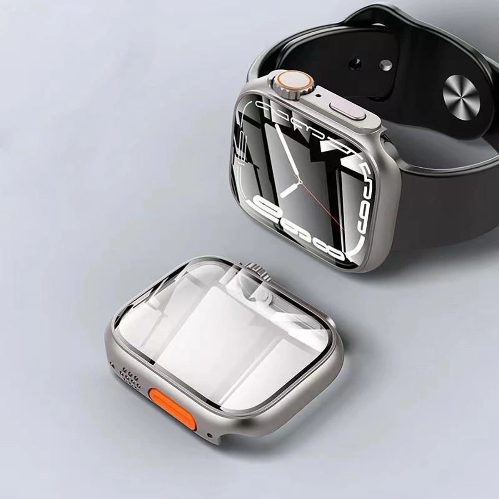 Tech-Protect Defense360 dėklas Apple Watch 46mm – juodas – oranžinis - Image 4