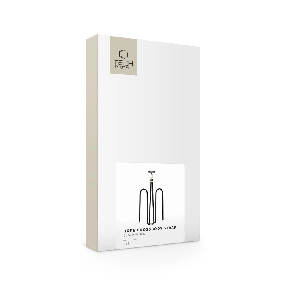 Tech-Protect C7S virvelinis dirželis per petį – juodas - Image 2