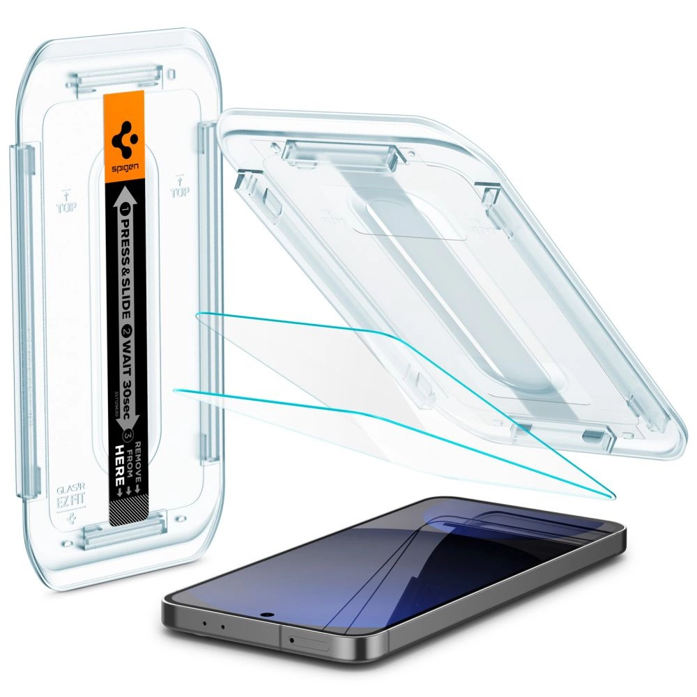 Spigen Glas.tR EZ Fit grūdintas stiklas Samsung Galaxy S24 FE (2 vnt.) - Image 2